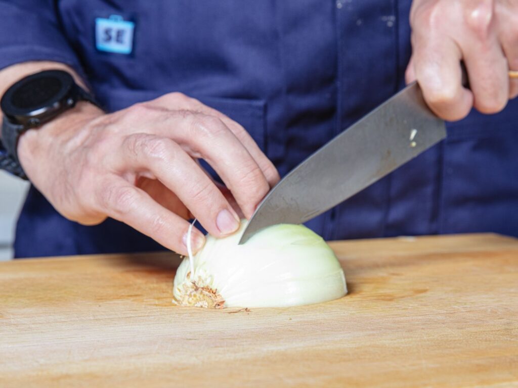 how to mince onion